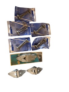 Garage Door Hardware Lot  Rollers & Hinges