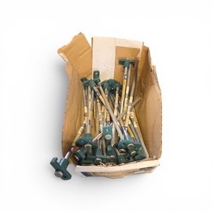 Box of New Tent Stakes