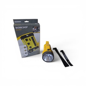 Combo Lot New Worksop Power Package Surge Protector  Flashlight  2 Crowbars