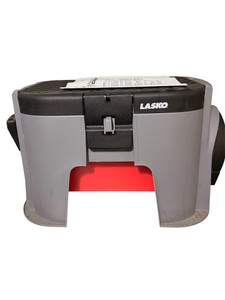 Lasko 3-in-1 Power Toolbox, Retractable Cord Reel & Step Stool