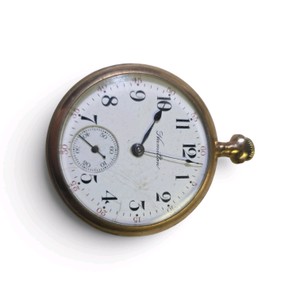 Antique Hamilton pocket watch made in 1912 Valued at $350