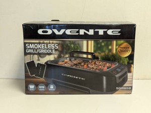 NEW OVENTE SMOKELESS GRILL/GRIDDLE