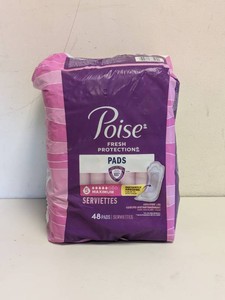 NEW POISE FRESH PROTECTION PADS 48PK