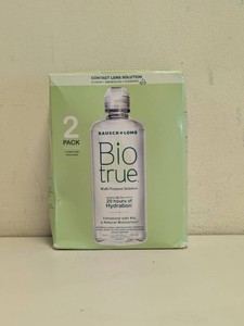 NEW BAUSCH & LOMB BIO TRUE MULTI PURPOSE SOLUTION 2PK