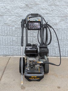 BE POWER EQUIPMENT 3,400 PSI 2.5 GPM GAS PRESSURE WASHER