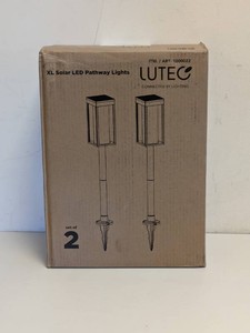 NEW LUTEC CONNECTED BY LIGHTNING XL SOLAR LED PATHWAY LIGHTS
