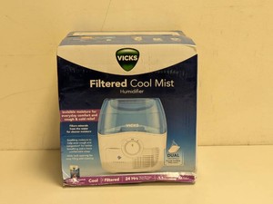 NEW VICKS FILTERED COOL MIST HUMIDIFIER