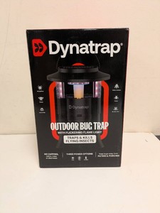 DYNATRAP OUTDOOR BUG TRAP WITH FLICKERING FLAME LIGHT