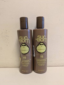 (2) NEW SUNBUM SPF15 PREMIUM SUNSCREEN BROWNING LOTION