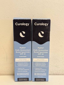 (2) CUROLOGY DAILY MOISTURIZER BROAD SPECTRUM SPF30 SUNSCREEN