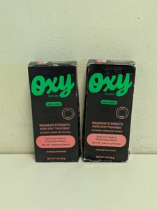 (2) NEW OXY ACNE CARE MAX STRENGTH
