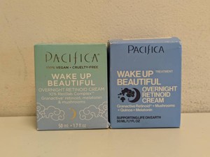 (2) NEW PACIFICA OVERNIGHT RETINOL CREAM