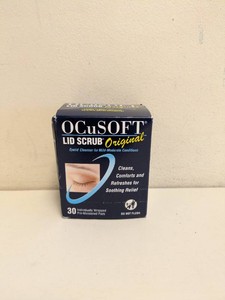 NEW OCUSOFT LID SCRUB ORIGINAL 30CT
