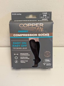 NEW COPPERFIT ENERGY COMPRESSION SOCKS