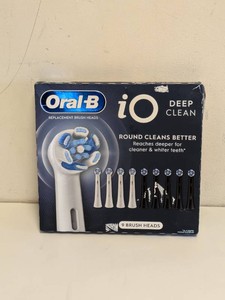 NEW ORAL-B IO DEEP CLEAN REPLACEMENT BRUSH HEADS 9PK