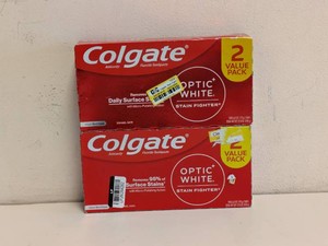 (2) NEW COLGATE OPTIC WHITE STAIN FIGHTER 2PK