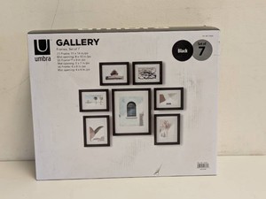 NEW UMBRA GALLERY FRAME SET 7PK