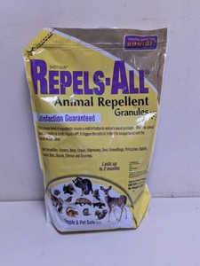 NEW BONIDE SHOT-GUN REPELS-ALL ANIMAL REPELLENT GRANULES