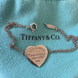 Tiffany & Co. Return to Tiffany Heart Tag Bracelet w Jewelry Pouch VIDEO