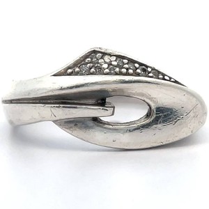 Natural Diamond Intergalactical Sculptural Asymmetrical Ring VIDEO