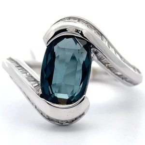 4.54 Carat Natural Spinel & Natural Diamond Ring in Platinum w GIA Report $23,870 Appraisal Included VIDEO