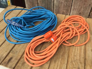2 Heavier 12 AWG Extension Cords 50100 - Nice