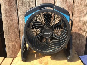 XPOWER FC-150B Dual Power Axial Air Mover - CordedRechargeable Battery