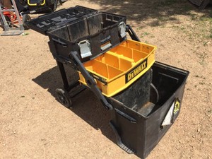 DEWALT Multi Level Workshop Plastic Tool Caddy - Appears Good
