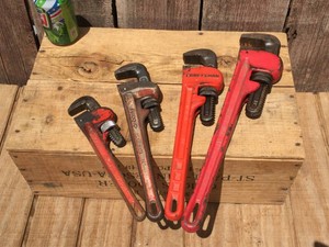 FULLER - RIDGID - CRAFTSMAN - Other 10-12-14-18 Pipe Wrenches