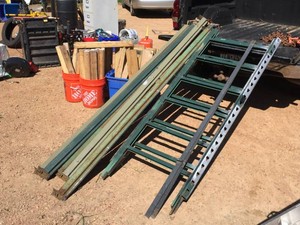 Heavy Duty 76 x 30 x 6 12 Pallet Racking