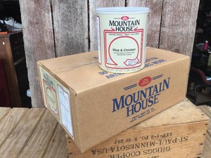Case - MOUNTAIN HOUSE - Freeze Dried Rice  Chicken