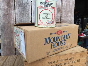 Case - MOUNTAIN HOUSE - Freeze Dried Lasagne with Meat Sauce