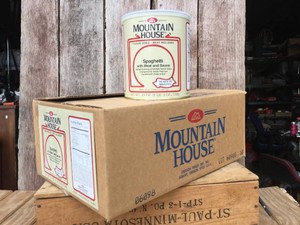 Case - MOUNTAIN HOUSE - Freeze Dried Spaghetti with Meat and Cheese