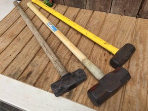 (3) Sledgehammers - Ludell - Thumper - Baker