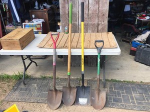 Heavier Duty Shovels Including AMES - RAZOR BACK
