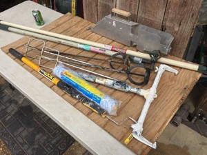 PaintDrywall - Extender Poles - Mixing Paddles - Tape Banjo
