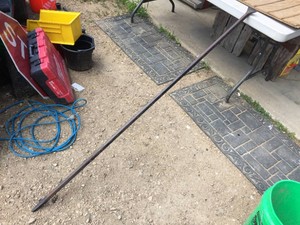 58 Steel Prybar And Its Straight