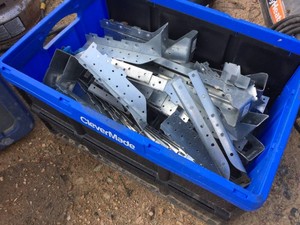 Variety Galvanized Hanger Brackets - Unused