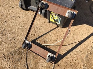 20 x 28 Metal Rolling Shop Cart