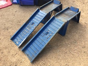 Pair 2 Pc Car Ramps
