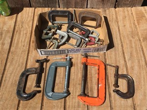 Variety Metal C-Clamps