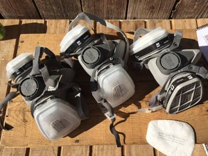 (3) 3M Respirator Masks