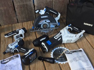 HART 20V Cordless Tool Group - 4 Tools - 1 Battery