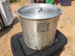 Aluminum Turkey Deep FryerStock Pot - with Accessories