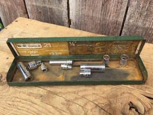Vintage SK Partial Socket Set