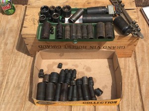 Mostly SK Impact Sockets 38-12 Plus a Few Others