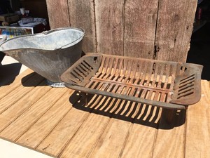 Fire Grate  Coal HodAsh bucket