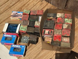Variety Fasteners - Bolts - Screws - Nails