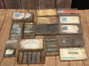 Variety - Pins - Clips - Springs - Keys - Plugs