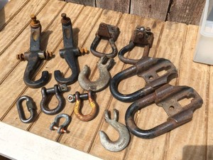 Heavier Tow Hooks - Loops - Clevis